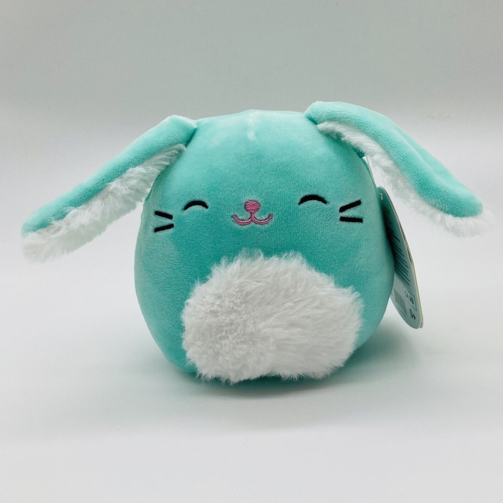 Squishmallow 5" Mint Bunny, Sammy. Easter Spring. Very Soft Plush. New with Tag